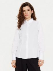 JOOP! Koszula 30045088 Biały Slim Fit. Białe koszule damskie Joop!, bez wzorów, z bawełny, biznesowe, bez kołnierzyka, bez ramiączek. Za 269.99 zł.