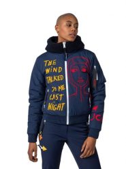 Kurtka narciarska Rossignol JCC damska W Yety Fleecy Bomber JKT granatowa. Niebieskie kurtki narciarskie i snowboardowe damskie Rossignol, s, bez wzorów, z materiału, bez kaptura, narciarskie, primaloft. Za 2,538.95 zł.