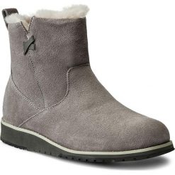 Buty EMU AUSTRALIA - Beach Mini W11026 Dove Grey. Szare kozaki damskie Emu Australia, ze skóry, bez obcasa. W wyprzedaży za 369.00 zł.