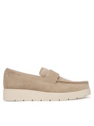Calvin Klein Półbuty Hybrid City Lug Band Loafer Su HM0HM02257 Kremowy. Białe półbuty męskie CALVIN KLEIN, ze skóry, bez zapięcia. Za 569.99 zł.