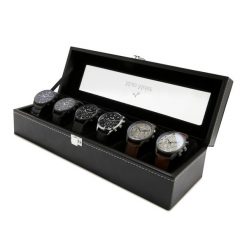 Mats Meier Watchbox Mats Meier Mont Fort Zegarki męskie 1 ct Męskie. Brązowe zegarki męskie Mats Meier, sztuczne. Za 232.99 zł.