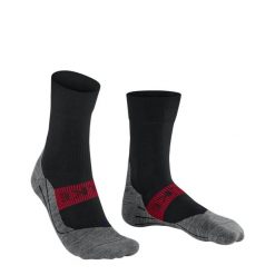 Skarpetki Falke RU4 Endurance Cool. Czarne skarpetki męskie Falke, bez wzorów, z elastanu. Za 128.50 zł.