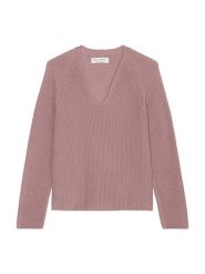 Marc O´Polo Sweter w kolorze jasnoróżowym rozmiar: M. Różowe swetry klasyczne damskie m, z bawełny, bez kołnierzyka. Za 276.71 zł.