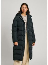 Pepe Jeans Płaszcz zimowy w kolorze czarnym rozmiar: XL. Czarne płaszcze damskie Pepe Jeans, na zimę, xl, bez wzorów, z jeansu. Za 527.10 zł.