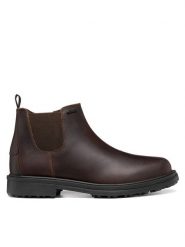 Geox Sztyblety U Lagorai + Grip B Abx U66HQB 000FF C6006 Brązowy ciemny. Brązowe sztyblety męskie Geox, ze skóry, bez zapięcia. Za 769.99 zł.