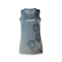 Top Damski Ande Kima Damskie. Niebieskie topy sportowe damskie Ande, s, bez wzorów, z materiału, bez ramiączek. Za 173.99 zł.