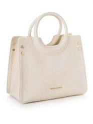 Vince Camuto Torebka "Perugia" w kolorze kremowym - 28 x 22 x 14 cm rozmiar: onesize. Brązowe torebki klasyczne damskie Vince Camuto, bez wzorów, z materiału, bez dodatków. Za 121.99 zł.