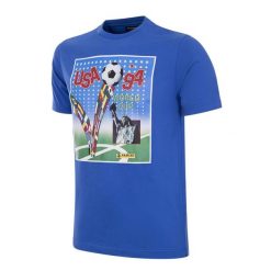 Koszulka dla dorosłych - Panini FIFA Mistrzostwa Świata USA 1994 - Niebieska. Niebieskie t-shirty sportowe męskie COPA FOOTBALL, s, bez ramiączek, do piłki nożnej. Za 211.91 zł.