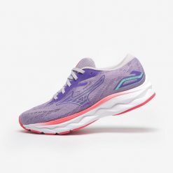 Buty do biegania damskie Mizuno Wave Impulse. Fioletowe obuwie do biegania damskie Mizuno, mizuno wave. W wyprzedaży za 329.99 zł.