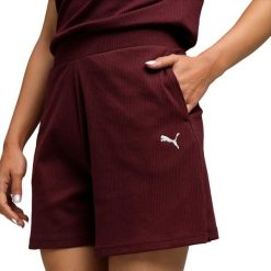 Szorty damskie Puma ESS Eleveted 5. Czerwone spodenki sportowe damskie Puma. Za 196.50 zł.