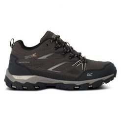 Buty męskie trekkingowe Regatta Holcombe III Low. Brązowe buty trekkingowe męskie Regatta, z materiału, bez zapięcia, trekkingowe. Za 287.00 zł.