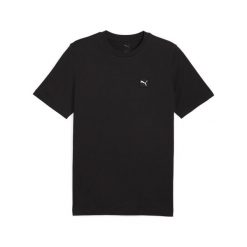 T-shirt Męski ESS Elevated. Czarne t-shirty męskie Puma, l, bez wzorów, z bawełny, bez kołnierzyka. Za 70.85 zł.