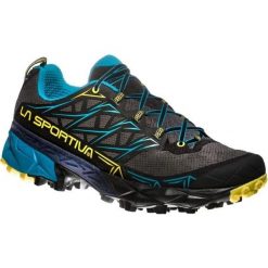 Buty trekkingowe męskie La Sportiva La Akyra. Czarne buty trekkingowe męskie La Sportiva, z materiału, bez zapięcia. Za 749.25 zł.