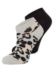 Marie Lund skarpetki do trampek w 2-paku Kobiety czarny|wielokolorowy, ONE SIZE. Czarne skarpetki damskie Marie Lund, bez wzorów. Za 29.95 zł.