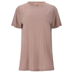 Koszulka do jogi Athlecia Lizzy. Czerwone bluzki damskie Endurance, z elastanu, bez kołnierzyka, bez ramiączek. W wyprzedaży za 95.99 zł.