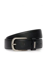 Calvin Klein Pasek Casual Pin Buckle 32Mm Fixed LV04D7072G Czarny. Czarne paski męskie CALVIN KLEIN, bez wzorów, ze skóry, casualowe. Za 209.99 zł.