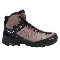 Buty trekkingowe Salewa Ms Alp 2. Brązowe buty trekkingowe męskie Salewa, z zamszu, bez zapięcia, trekkingowe. Za 990.99 zł.