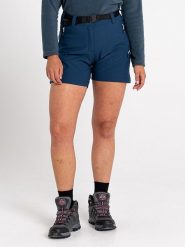 Dare 2b Szorty funkcyjne "Melodic Pro" w kolorze granatowym rozmiar: 36. Niebieskie spodenki sportowe damskie Dare 2b, z materiału, outdoorowe. Za 99.95 zł.