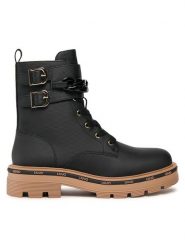 Liu Jo Trapery Taylor 625 4F3715 EX014 Czarny. Czarne trapery damskie Liu Jo, ze skóry, bez obcasa. Za 1,269.00 zł.