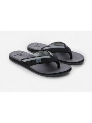 Rip Curl Japonki "Reactor" w kolorze czarno-szarym rozmiar: 40. Czarne klapki i japonki męskie Rip Curl. Za 65.69 zł.