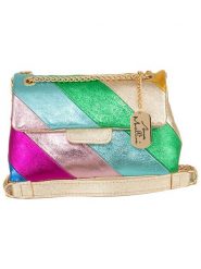 Anna Morellini Skórzana torebka "Bettina" ze wzorem - 22 x 19 x 8 cm rozmiar: onesize. Torebki klasyczne damskie Anna Morellini, bez wzorów, z materiału, bez dodatków. Za 319.13 zł.