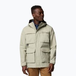 Kurtka ocieplana męska Columbia Landroamer II. Zielone kurtki męskie Columbia, m, bez wzorów, z puchu, sportowe, bez kaptura. Za 529.99 zł.