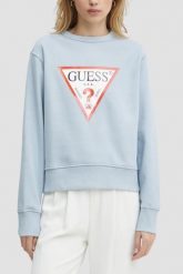 GUESS Błękitna damska bluza Original, Rozmiar XS. Niebieskie bluzy bez kaptura damskie Guess, s. W wyprzedaży za 251.99 zł.