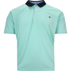 Koszulka POLO, Miętowa Krótki Rękaw, Męska, bez Nadruku, Jednokolorowa. Zielone koszulki polo męskie New Antracid, m, bez wzorów, z bawełny, bez ramiączek. Za 169.00 zł.