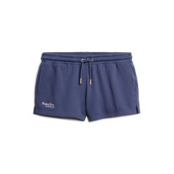Szorty damskie Superdry Essential. Niebieskie szorty damskie Superdry., bez wzorów, z bawełny. Za 249.30 zł.