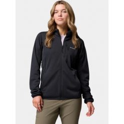 Sweter Damski Columbia Essential Hike Grid. Czarne swetry klasyczne damskie Columbia, z polaru, bez kołnierzyka. Za 339.00 zł.