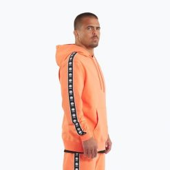 Bluza męska Pitbull Tape Nugget Hooded Sweatshirt. Brązowe bluzy z kapturem męskie PITBULL, l, z bawełny. Za 189.99 zł.