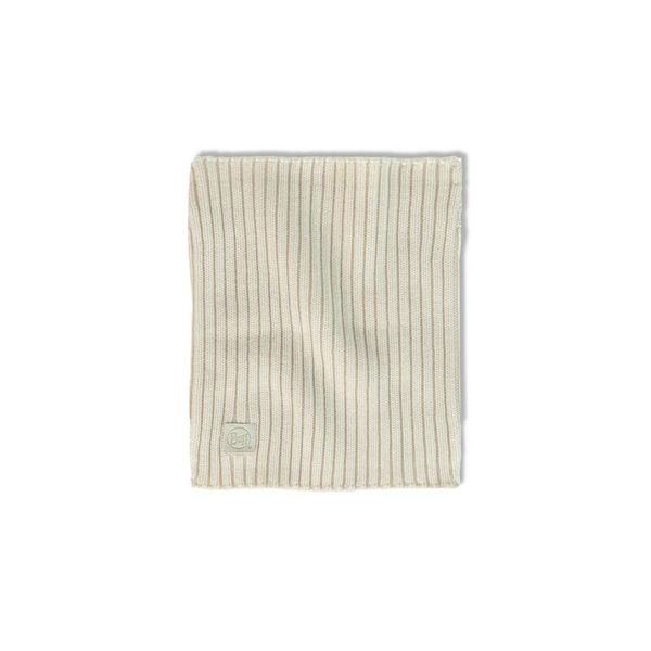 Komin zimowy z wełny merino Buff Merino Wool Norval. Białe szaliki i kominy damskie Buff, na zimę, bez wzorów, z wełny. Za 210.60 zł.