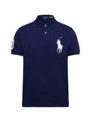 Polo Ralph Lauren koszulka polo Mężczyźni Bawełna niebieski, XXL. Niebieskie koszulki polo męskie Polo Ralph Lauren, m, bez wzorów, z bawełny, bez ramiączek. Za 649.95 zł.