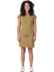Hannah Sukienka "Catia II" w kolorze khaki rozmiar: 42. Brązowe sukienki damskie Hannah, na co dzień, bez wzorów, bez kołnierzyka, bez ramiączek, mini, proste. Za 113.90 zł.