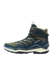 Buty LOWA średnie MADDOX PRO GTX MID. Niebieskie buty trekkingowe męskie Lowa, z gore-texu, bez zapięcia, trekkingowe, gore-tex. Za 990.20 zł.