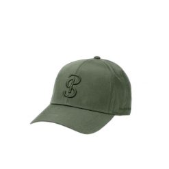 Czapka z daszkiem PS of Sweden Electra. Zielone czapki męskie PS OF SWEDEN, bez wzorów, eleganckie. Za 188.00 zł.