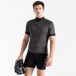 Koszulka rowerowa męska Pedal It Out Out. Czarne t-shirty sportowe męskie Dare 2b, m, ze skóry, bez ramiączek, trekkingowe. W wyprzedaży za 109.99 zł.