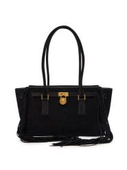MICHAEL Michael Kors Torebka Hamilton Moderne 30F5ANXT0S Czarny. Czarne torebki klasyczne damskie MICHAEL Michael Kors, bez wzorów, ze skóry, bez dodatków. Za 1,779.00 zł.