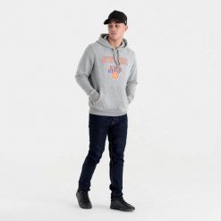 Bluza z kapturem New York Knicks NBA. Szare bluzy z kapturem męskie New Era, m. Za 289.00 zł.