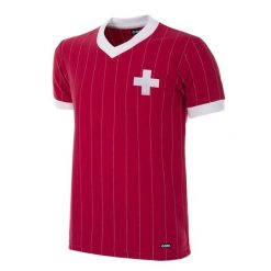 Koszulka piłkarska retro - dorosły - Szwajcaria 1982 - Czerwona. Czerwone t-shirty sportowe męskie COPA FOOTBALL, bez ramiączek, do piłki nożnej. Za 294.60 zł.
