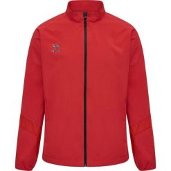 Kurtka Hummel hmlLEAD training. Czerwone kurtki męskie HUMMEL, m, bez wzorów, sportowe, bez kaptura. Za 236.50 zł.