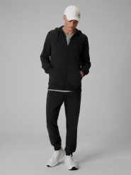 4F Spodnie dresowe joggery męskie - szare XXL. Szare spodnie dresowe męskie 4f, bez wzorów, z dresówki. Za 149.99 zł.