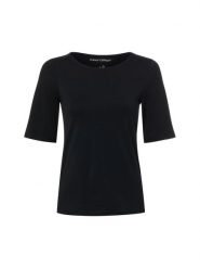 Franco Callegari Koszulka Kobiety Bawełna czarny, S. Czarne t-shirty damskie Franco Callegari, s, bez wzorów, z bawełny, bez kołnierzyka. Za 99.95 zł.