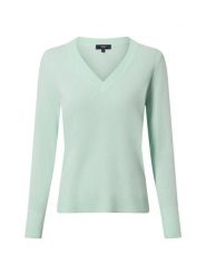 IPURI Sweter z kaszmiru Kobiety Kaszmir zielony, S. Zielone swetry klasyczne damskie IPURI, s, z kaszmiru, bez kołnierzyka. Za 429.95 zł.
