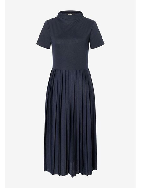 More & More Sukienka w kolorze granatowym rozmiar: 32. Niebieskie sukienki damskie MORE & MORE, na co dzień, bez wzorów, bez kołnierzyka, bez ramiączek, maxi, proste. Za 178.37 zł.