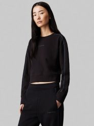 CALVIN KLEIN UNDERWEAR Koszulka w kolorze czarnym rozmiar: XL. Czarne bluzki damskie Calvin Klein Underwear, xl, bez wzorów, z bawełny, bez kołnierzyka, bez ramiączek. Za 158.10 zł.