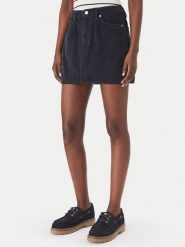 Tommy Jeans Spódnica mini DW0DW23388 Granatowy Regular Fit. Niebieskie spódniczki damskie Tommy Jeans, l, bez wzorów, z bawełny, mini. Za 409.99 zł.