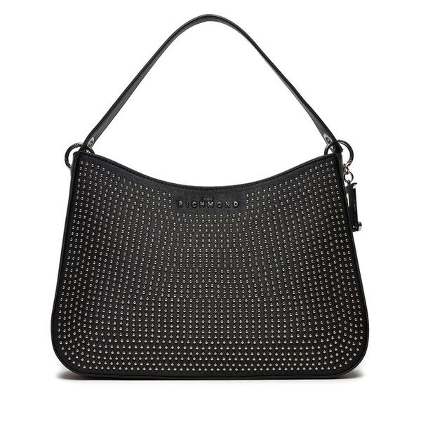 Torebka John Richmond. Czarne torebki klasyczne damskie John Richmond, bez wzorów, bez dodatków. Za 389.99 zł.