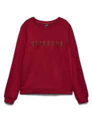 Vero Moda Bluza w kolorze czerwonym rozmiar: S. Czerwone bluzy bez kaptura damskie Vero Moda, s, z bawełny. Za 129.95 zł.