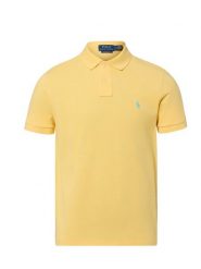 Polo Ralph Lauren koszulka polo - Custom Slim Fit Mężczyźni Bawełna żółty, L. Żółte koszulki polo męskie Polo Ralph Lauren, na lato, l, bez wzorów, z bawełny, bez ramiączek. Za 429.95 zł.